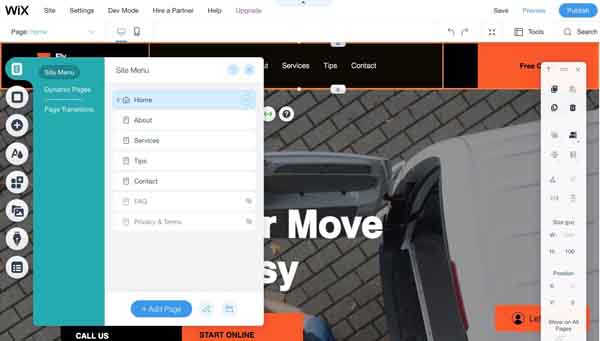 How to use Wix.