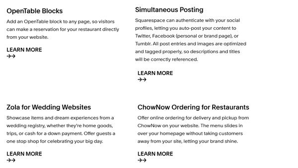 Squarespace pricing and plans.