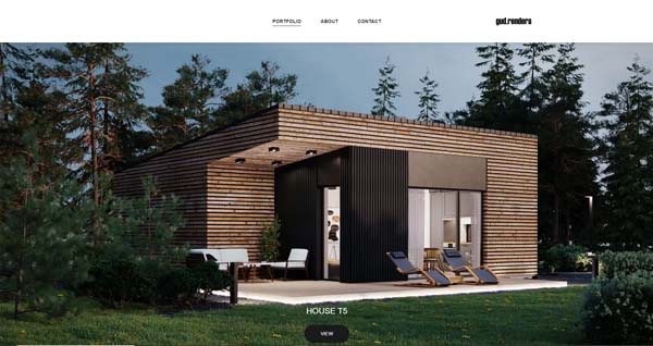 Example of a website built with Zyro.
