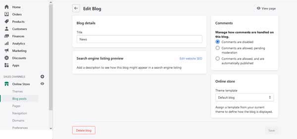 How to build an ecommerce website.