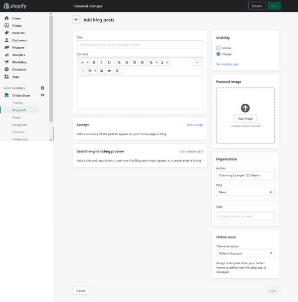 How to build an ecommerce website.