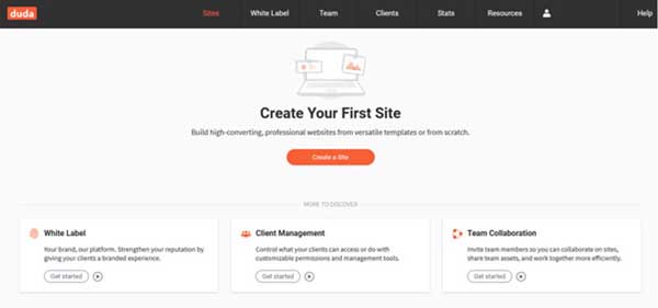 Duda website builder review