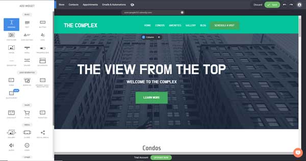 How to make a website using Simvoly.