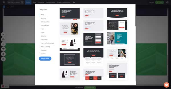 Review of Simvoly website builder.