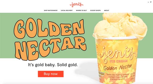 BigCommerce website examples.