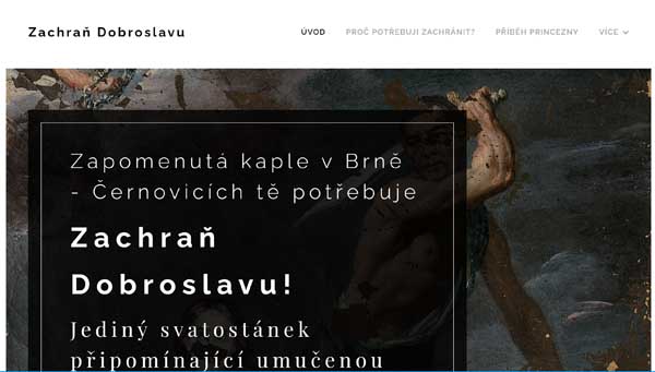 Webnode website examples.