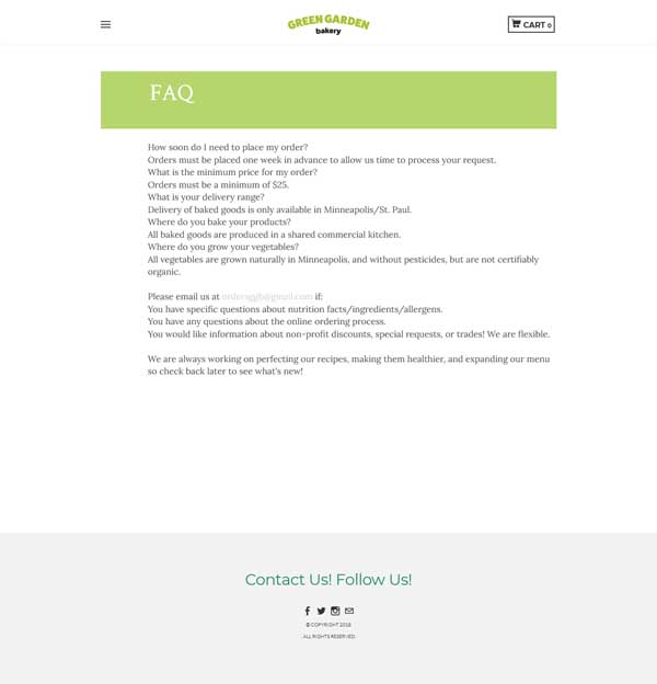 How to make a frequently asked questions page.