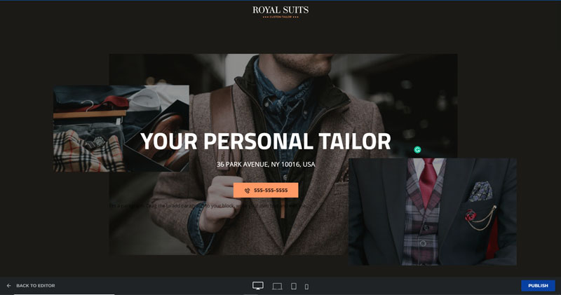 How to make a web.com website.