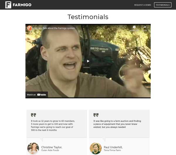 How to make a reviews page.
