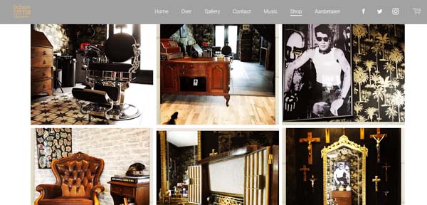 Jimdo website examples.
