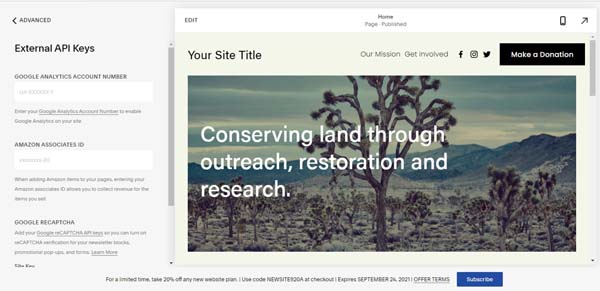 How to Add Google Analytics to Squarespace.