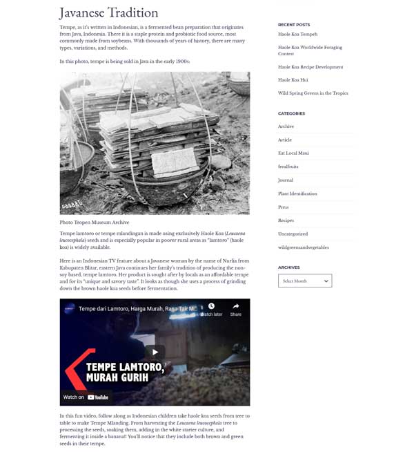 How to make a blog page.