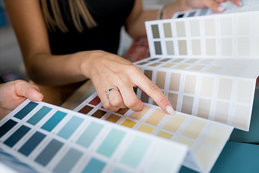 Choose color palette