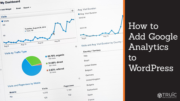 Google Analytics dashboard screenshot