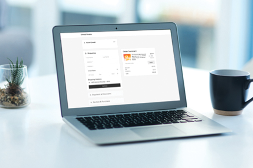 How to checkout page