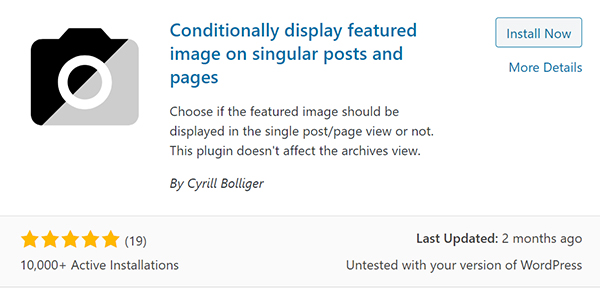 WordPress image plugin