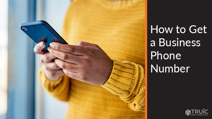 Get a business phone number for your business.