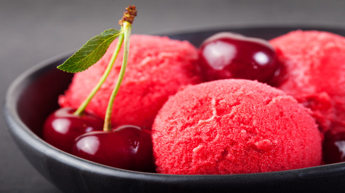 Cherry Italian ice