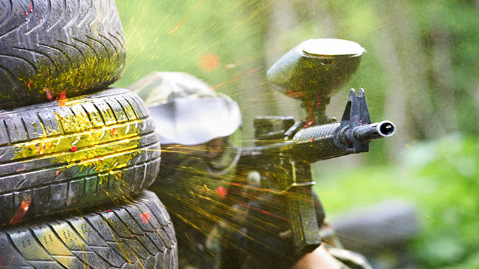 Paintball arena