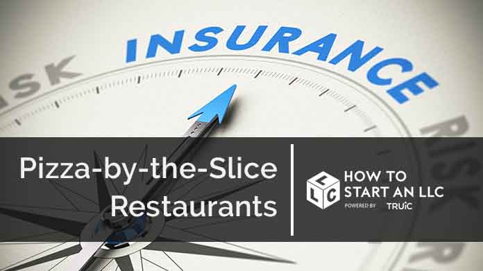 Compass needle pointing towards blue insurance logo