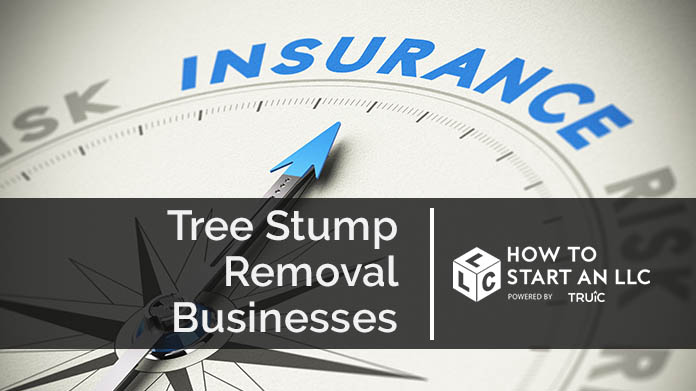 Compass needle pointing towards blue insurance logo