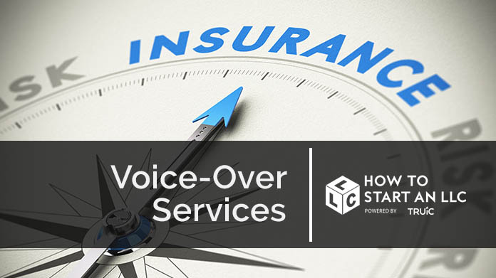 Compass needle pointing towards blue insurance logo