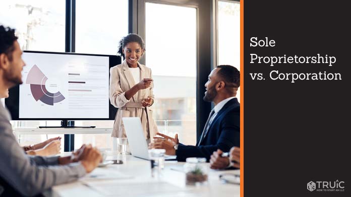 Sole proprietorship vs corporation
