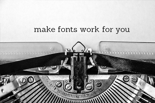 Fonts for logos
