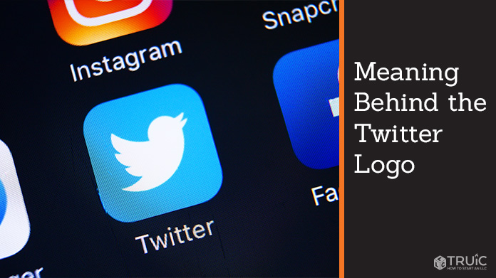 Twitter logo app on a smartphone screen.