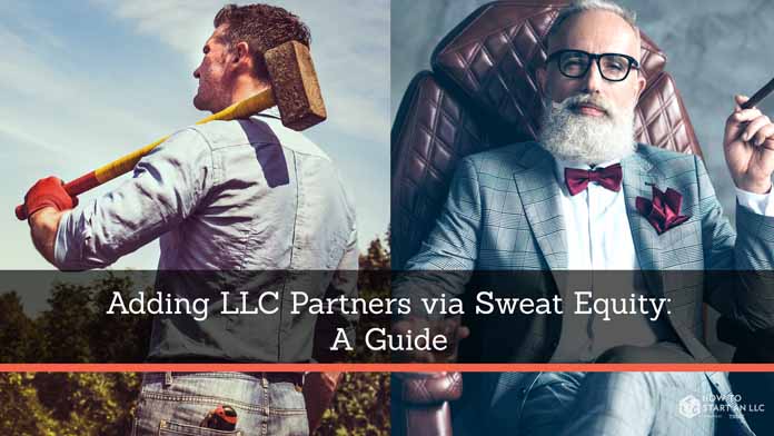Adding LLC partners via sweat equity