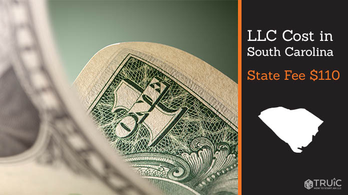 Cost to form an LLC south carolina