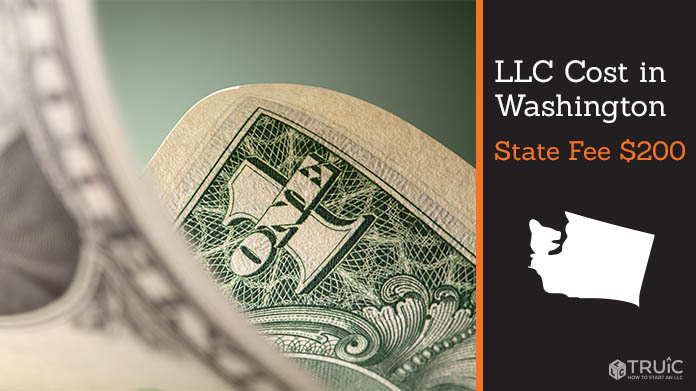 Cost to form an LLC washington