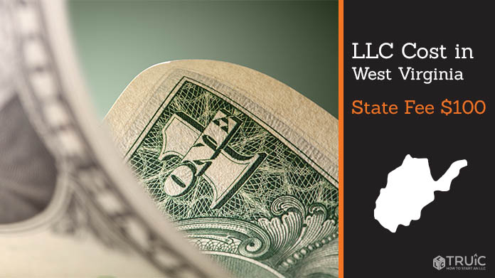 Cost to form an LLC west virginia