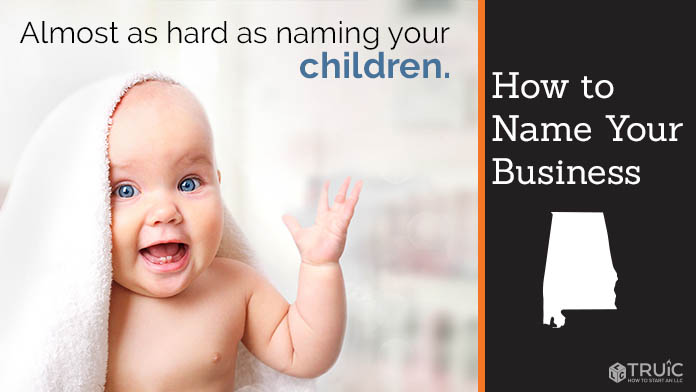Learn how to name an Alabama business
