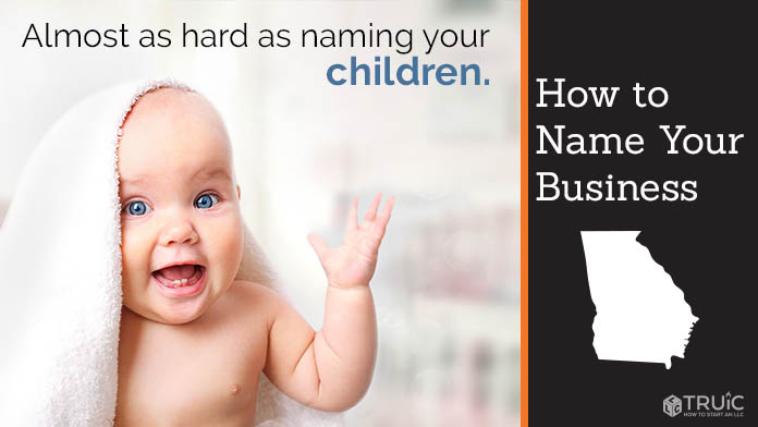 Learn how to name a Georgia business