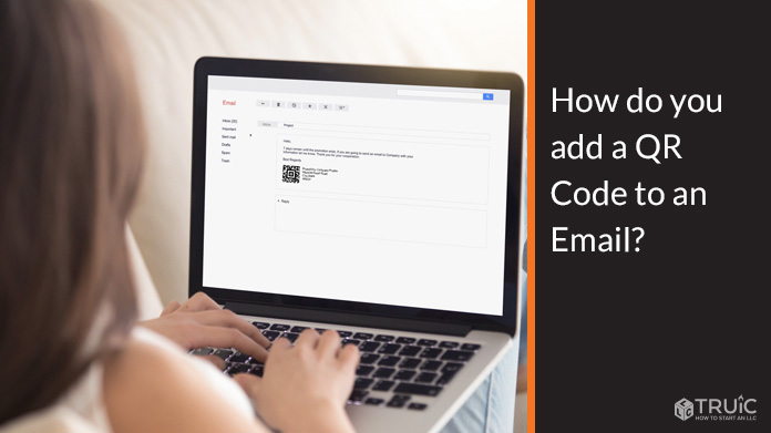 Find out how to add a QR code to an email.