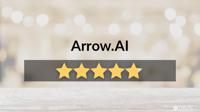 Company name with a star rating.
