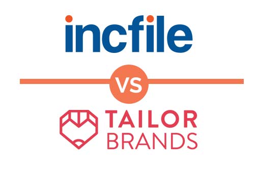 Incfile vs tailor brands