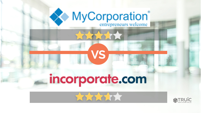 Mycorporation vs incorporate