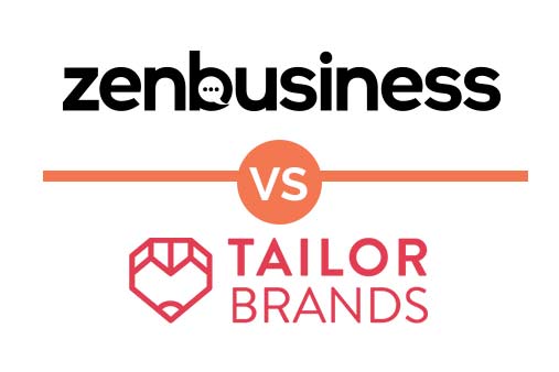 Zenbusiness vs tailor brands