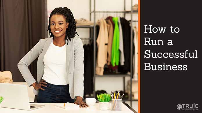 Businesswoman posing in her office.