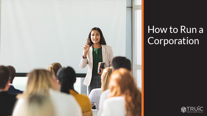 Learn how to finance and run your corporation.